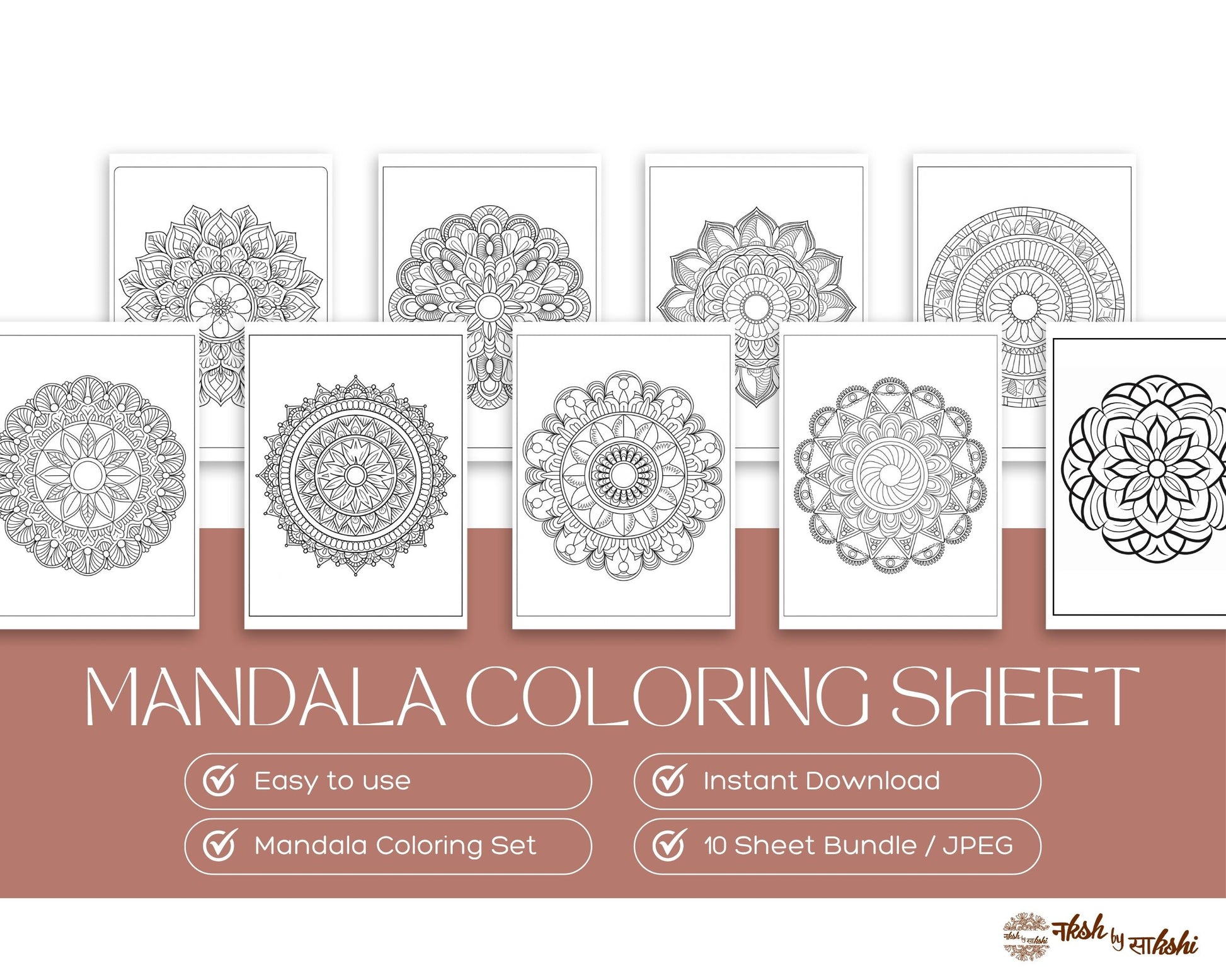 MANDALA COLORING-9