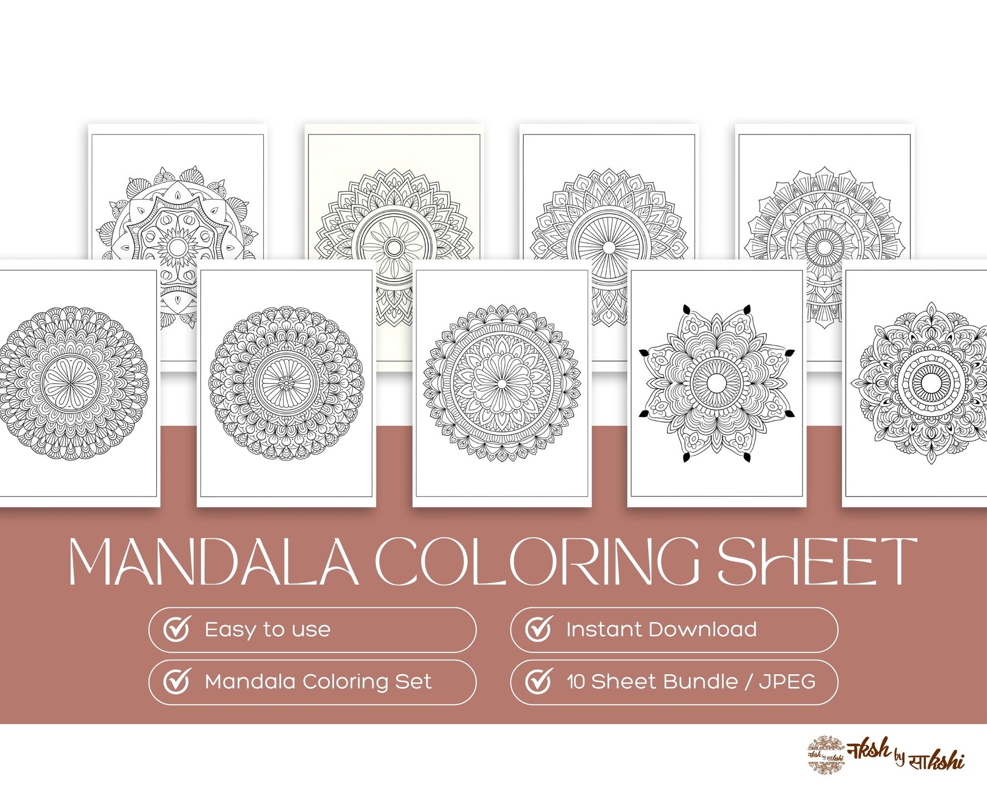 MANDALA COLORING -3