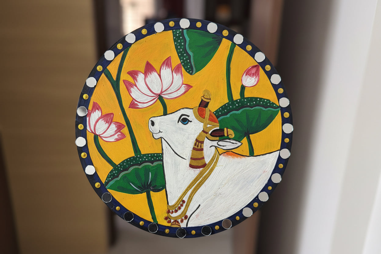 Pichwai Cow Wall Decor
