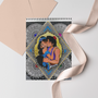 Enchanted Embrace- Aladdin & Jasmine Mandala Art