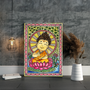 Serene Little Buddha- Madhubani