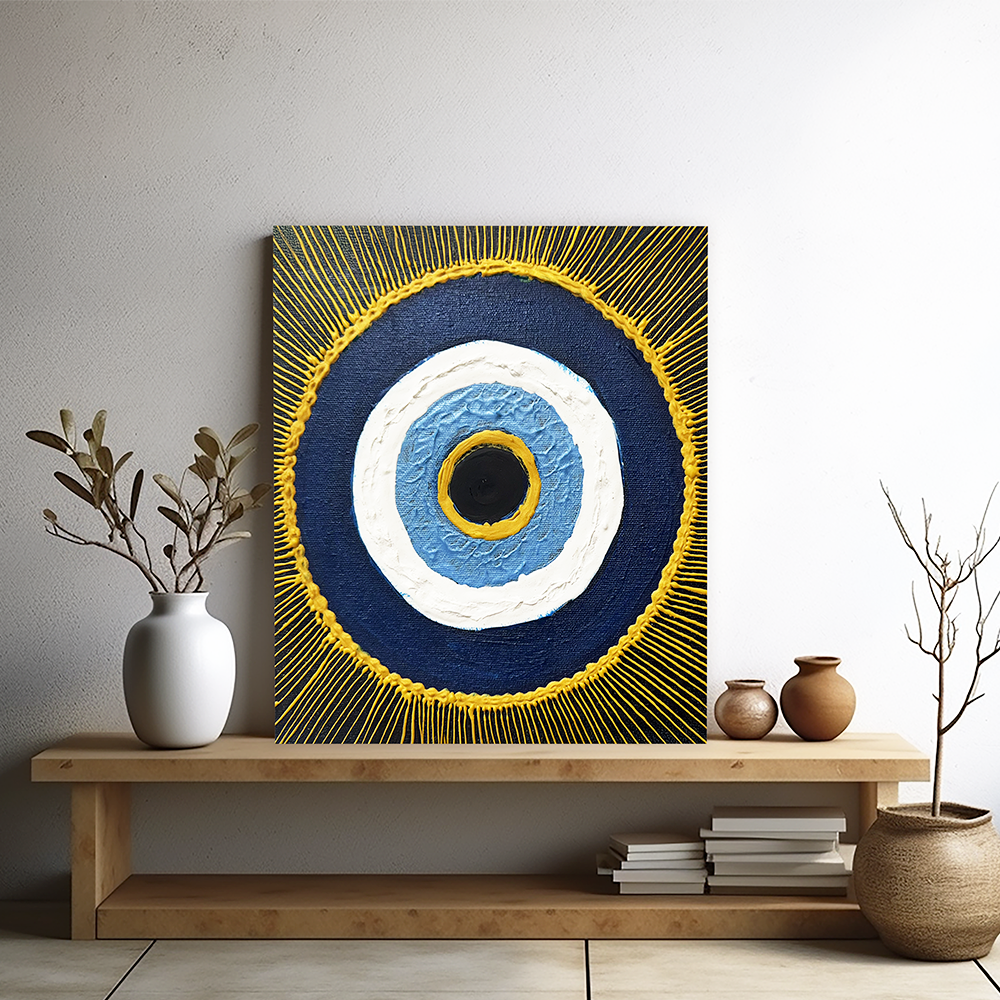 Evil Eye Canvas painting