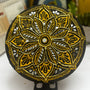 Golden Black Mandala X Lippan Art wall decor