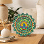 Lippan Peacock Mandala Decor