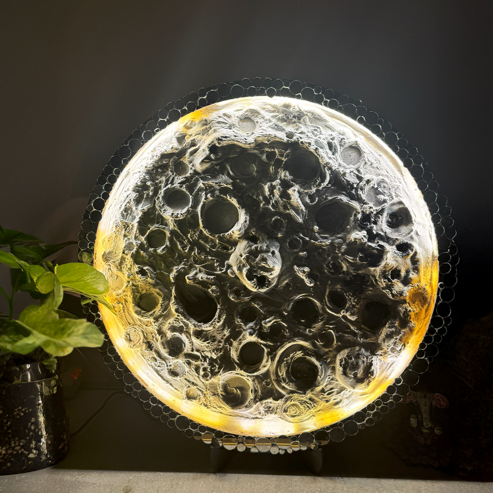 Lunar Mystique- Textured Moon