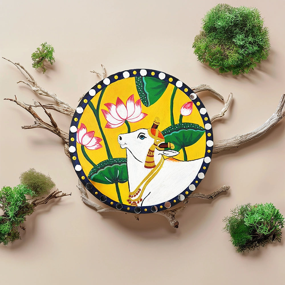 Pichwai Cow Wall Decor
