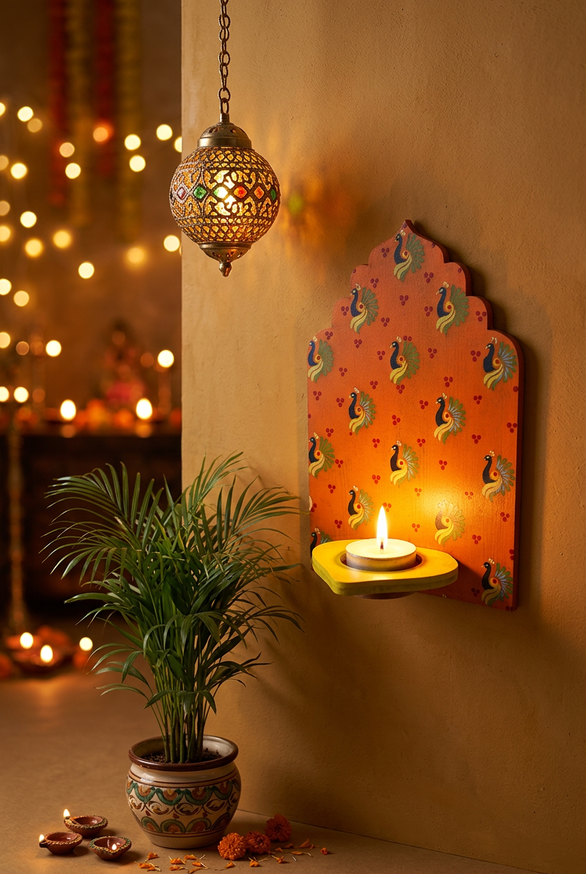 Mor Utsav: T-light holder