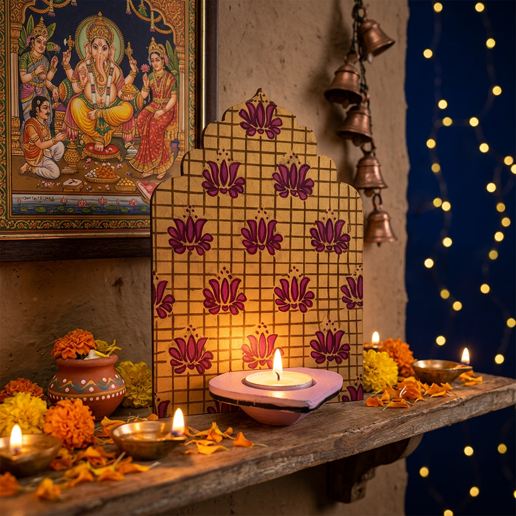 Sacred Lotus : T-light holder