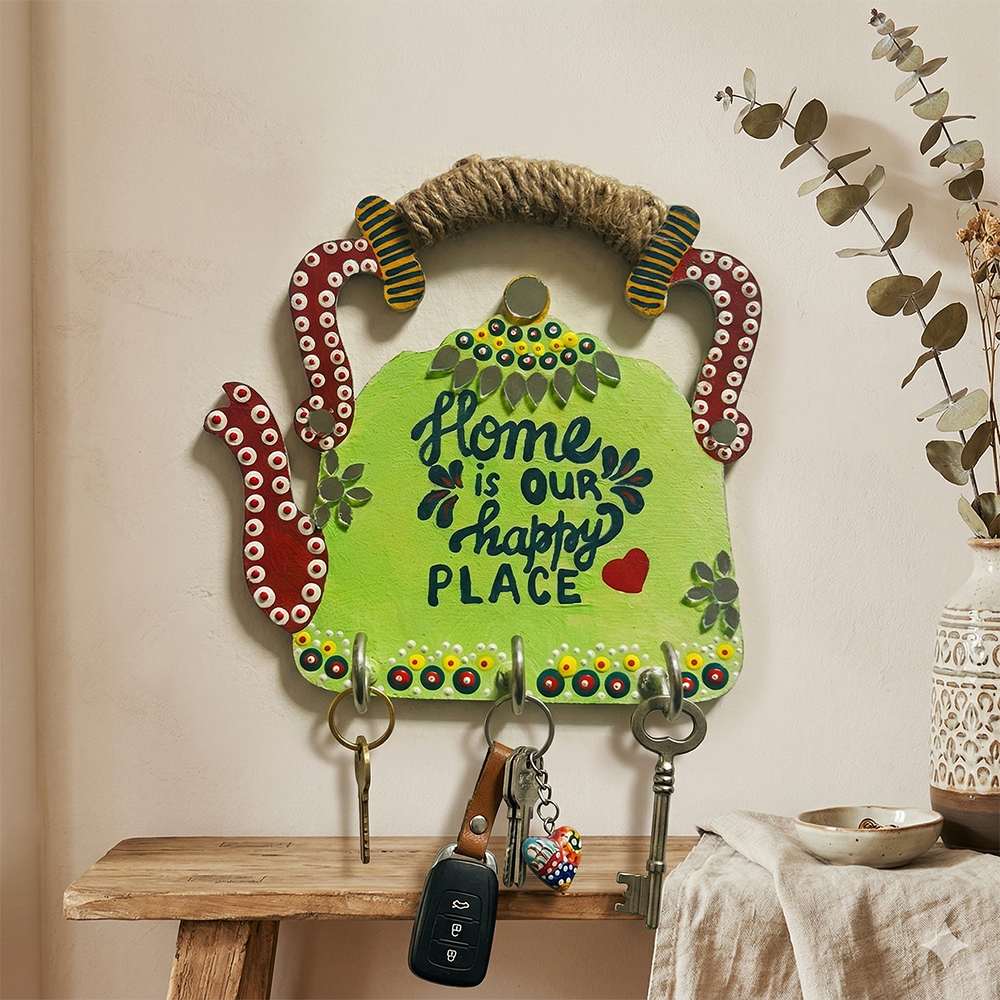 Home is our happy place-keyholder