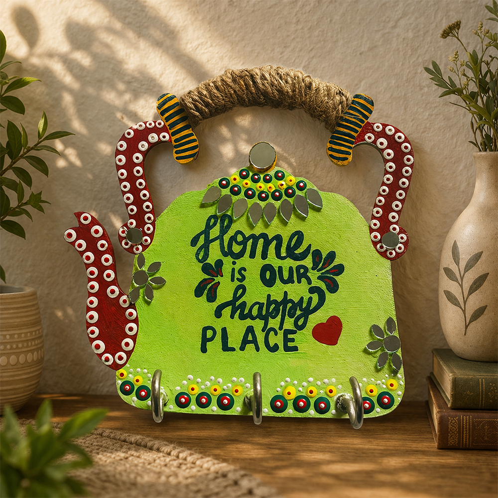 Home is our happy place-keyholder